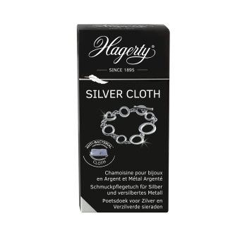 Hagerty Silver Jewelery Cleaning Cloths - Silver Cloth - 116018 - A100698 - EAN 7610928016262