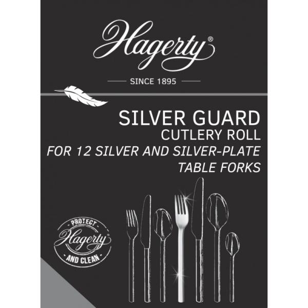 Silver Guard Cutlery Rolls Cutlery roll to protect your silver cutlery for 12 fruit knives or fish knives 119006 EAN 7610928000131